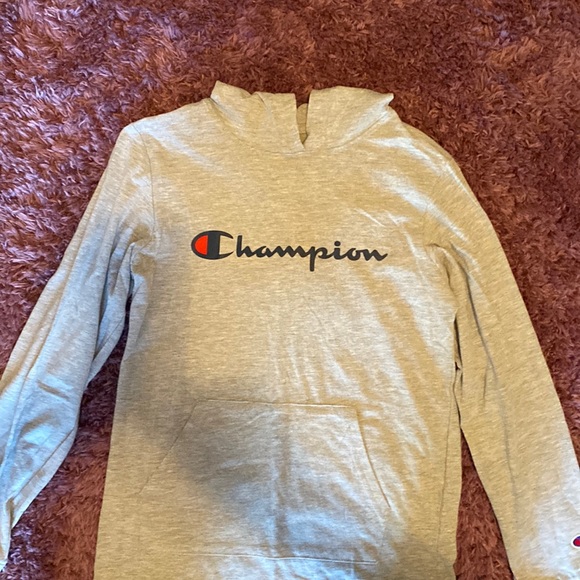 CHAMPION HOODED TEE - Picture 1 of 3
